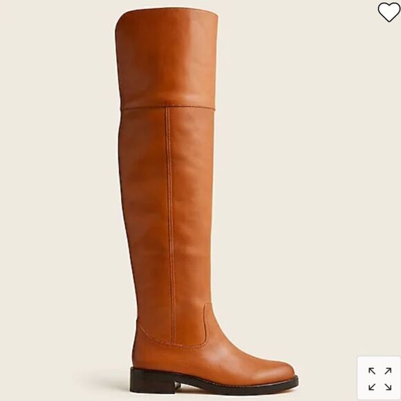 J. Crew Leather over-the-knee riding boots Item BA769* - Picture 1 of 6
